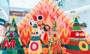 在香港过圣诞！旺角MOKO新世纪广场 呈献童话般手工编织圣诞乐园